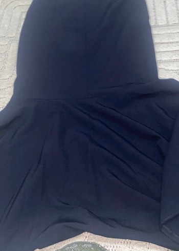 Lacivert Drapeli Uzun Kadın Etek - Görsel 4