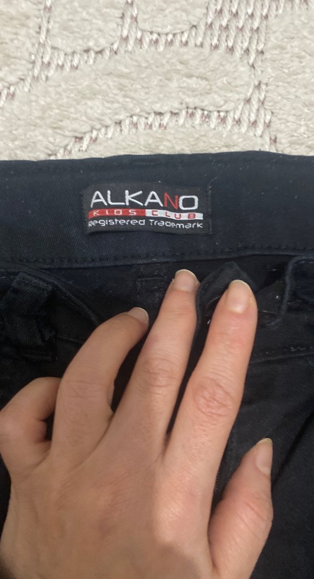 Erkek Siyah Regular Fit Denim Pantolon - Görsel 3