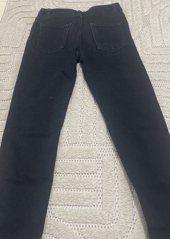 Gri Kadın Regular Fit Denim Pantolon - Görsel 2