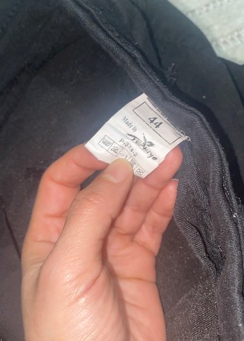 Siyah Regular Fit Kadın Denim Pantolon - Görsel 3