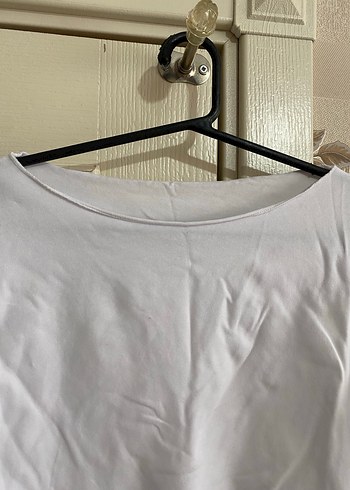 Beyaz Uzun Kollu kadın bluz - Görsel 2