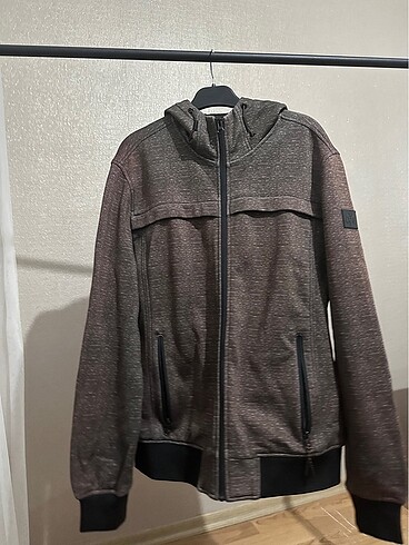 MAVİ SWEATSHIRT CEKET