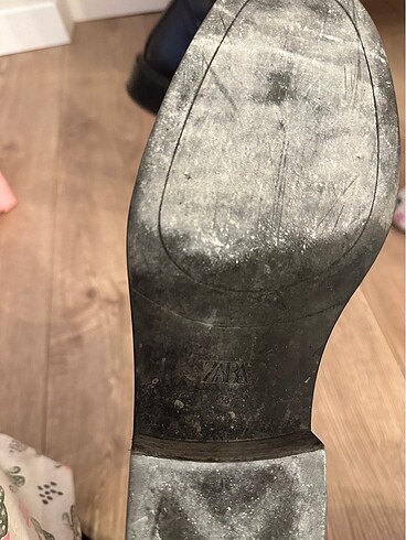 Zara gerçek deri bot - Görsel 5