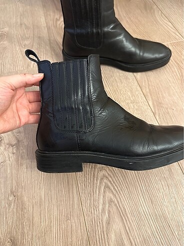 Zara gerçek deri bot - Görsel 2