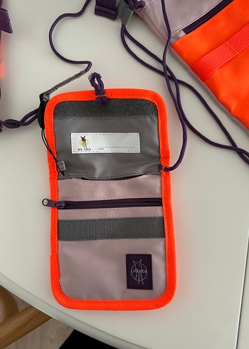 Pembe/lila ve Turuncu Çocuk Okul Çantası Seti - Görsel 9