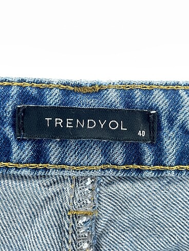 40 Beden mavi Renk Trendyol & Milla Jean / Kot %70 İndirimli.