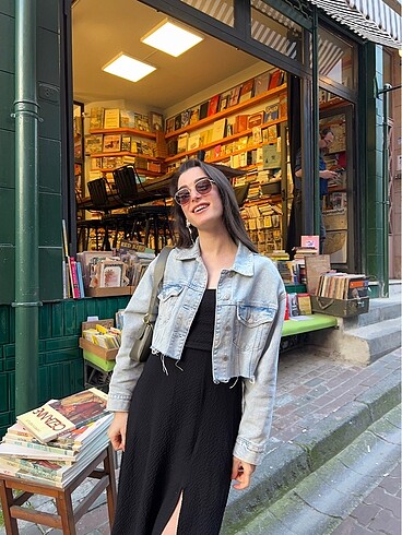 Bershka Crop Kot Ceket