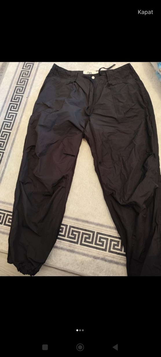 siyah erkek zara pantolon - Görsel 3