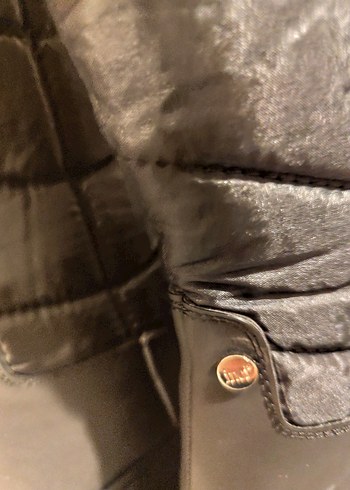 Kadın Siyah Tokalı Dolgu Topuklu inci marka - Görsel 2