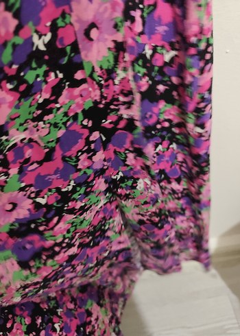 Renkli Batik Desenli Drapeli