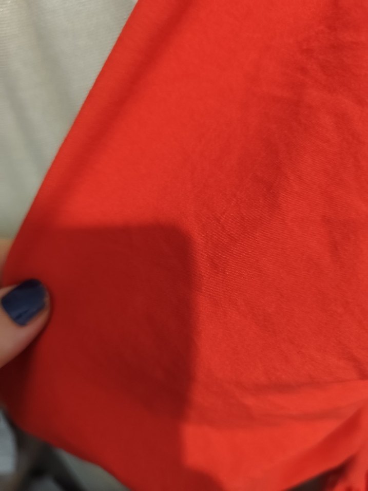 Kırmızı Salaş Elbise - Görsel 2