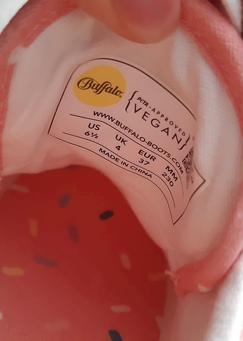 Buffalo Pembe Kadın Dolgu Topuklu Spor Ayakkabı