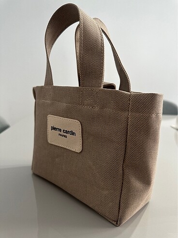 Pierre cardin canvas çanta