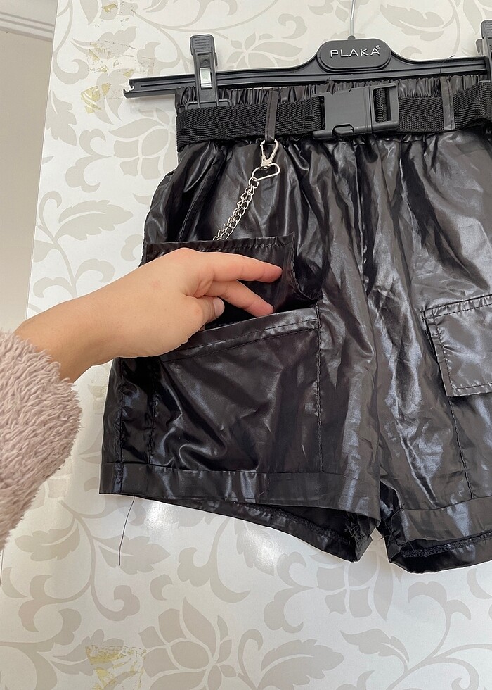 Deri şort - Görsel 2