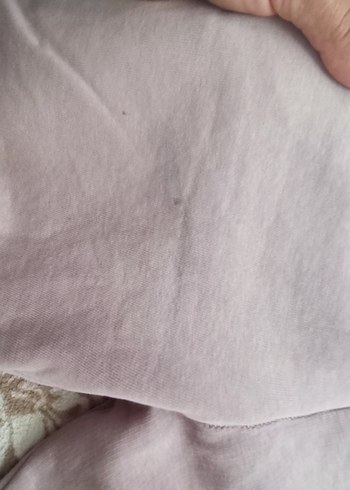 8 Yaş Beden pembe Renk Kız Çocuk Pembe Nakışlı Kapüşonlu Eşofman Takımı