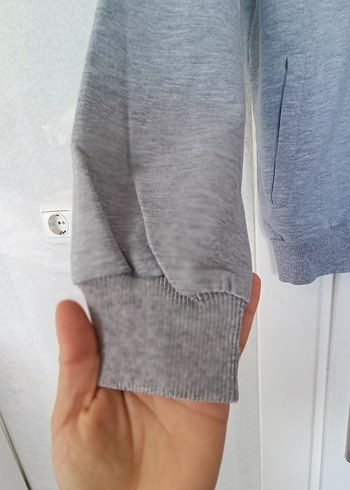 kadın spor ceket uzun fermuarlı yakalı - Görsel 2