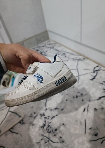 Erkek Çocuk Beyaz Spor Ayakkabı Uspa - Görsel 4