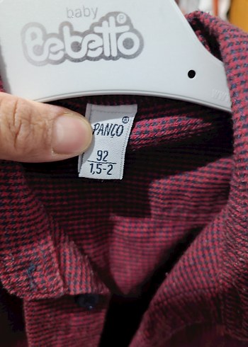 Gri Baskılı Erkek Çocuk Street Wear Ceket gömlek ikili takım - Görsel 7