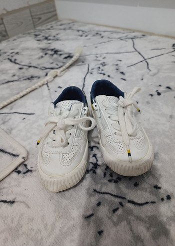 Renkli Bağcıklı ve fermuarlı Erkek Çocuk Spor Ayakkabı - Görsel 2