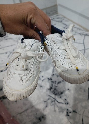 Renkli Bağcıklı ve fermuarlı Erkek Çocuk Spor Ayakkabı - Görsel 7