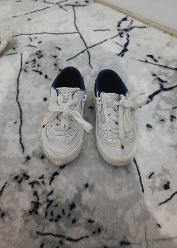 Renkli Bağcıklı ve fermuarlı Erkek Çocuk Spor Ayakkabı - Görsel 4