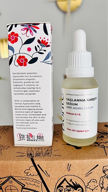 Beden Renk Yaşlanma karşıtı serum
