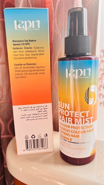 Güneş koruyucu saç spreyi - Görsel 3