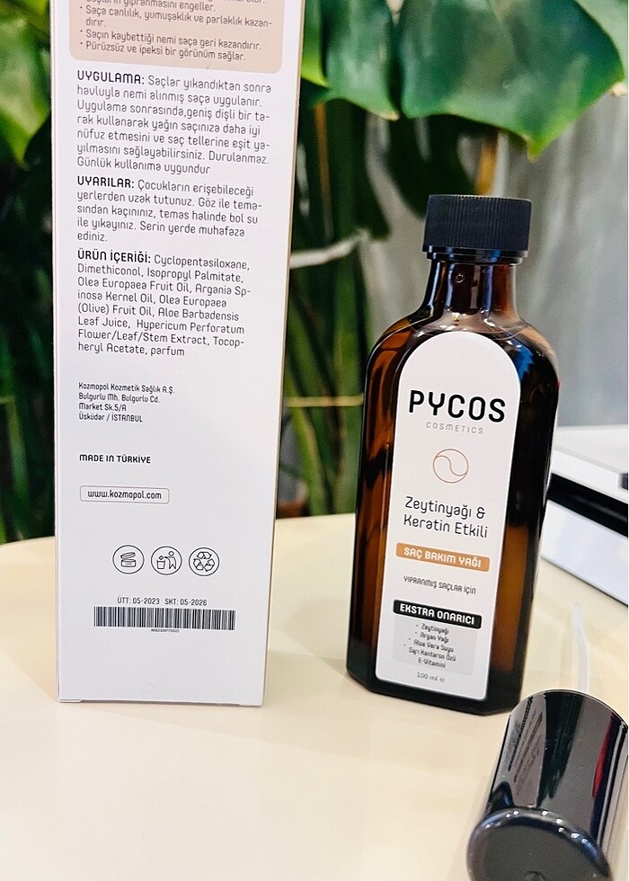 Yıpranmış  saçlar için saç bakım yağı - Görsel 2