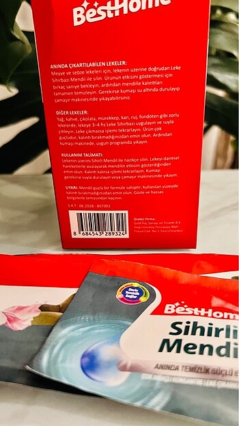  Beden Sihirli mendil