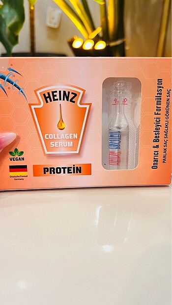Saçİçin protein