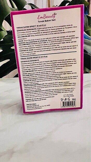 tırnak bakım seti - Görsel 2