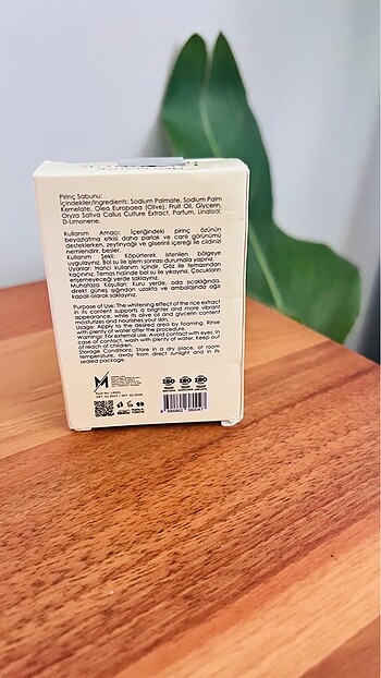 Pirinç sabunu - Görsel 2