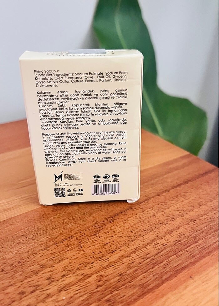 Pirinç sabunu - Görsel 2