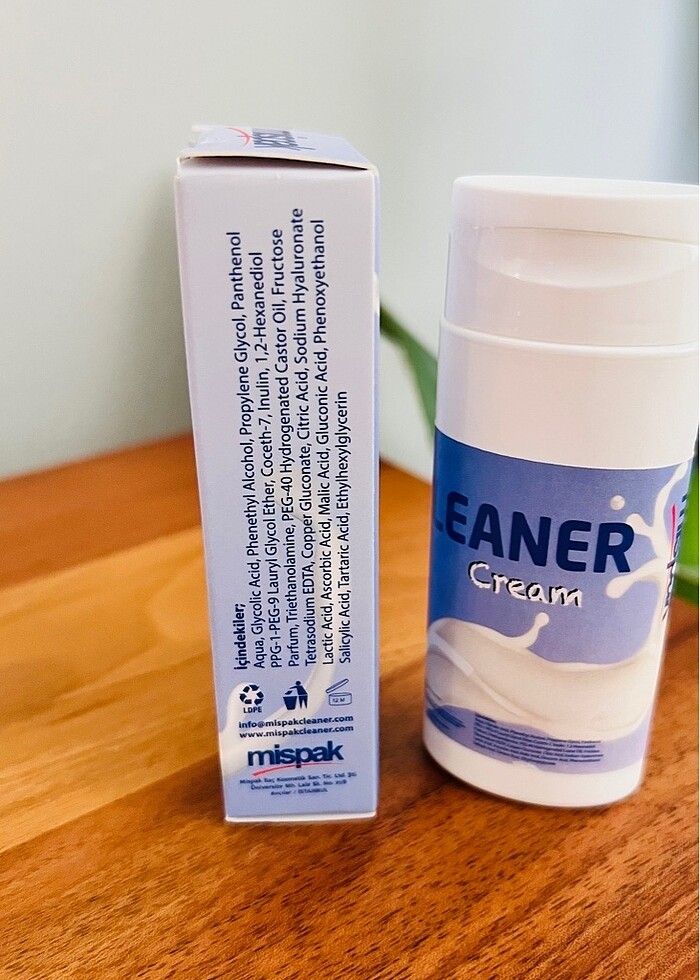 Cleaner krem - Görsel 3