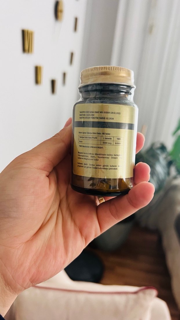 LifeCell Biotin 5000mcg Takviye Edici Tablet - Görsel 4