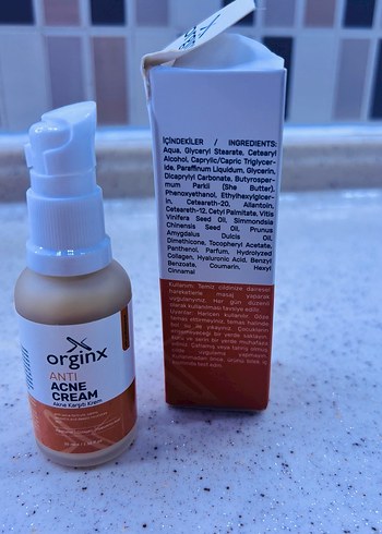 Orginx Anti-Akne Krem 30 ml - Görsel 3