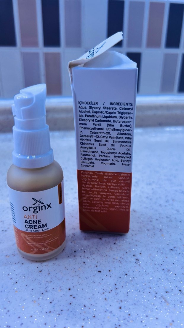 Orginx Anti-Akne Krem 30 ml - Görsel 3