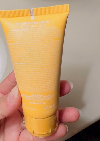 SPF 50 Güneş Kremi Aloe Vera İçerikli - Görsel 2