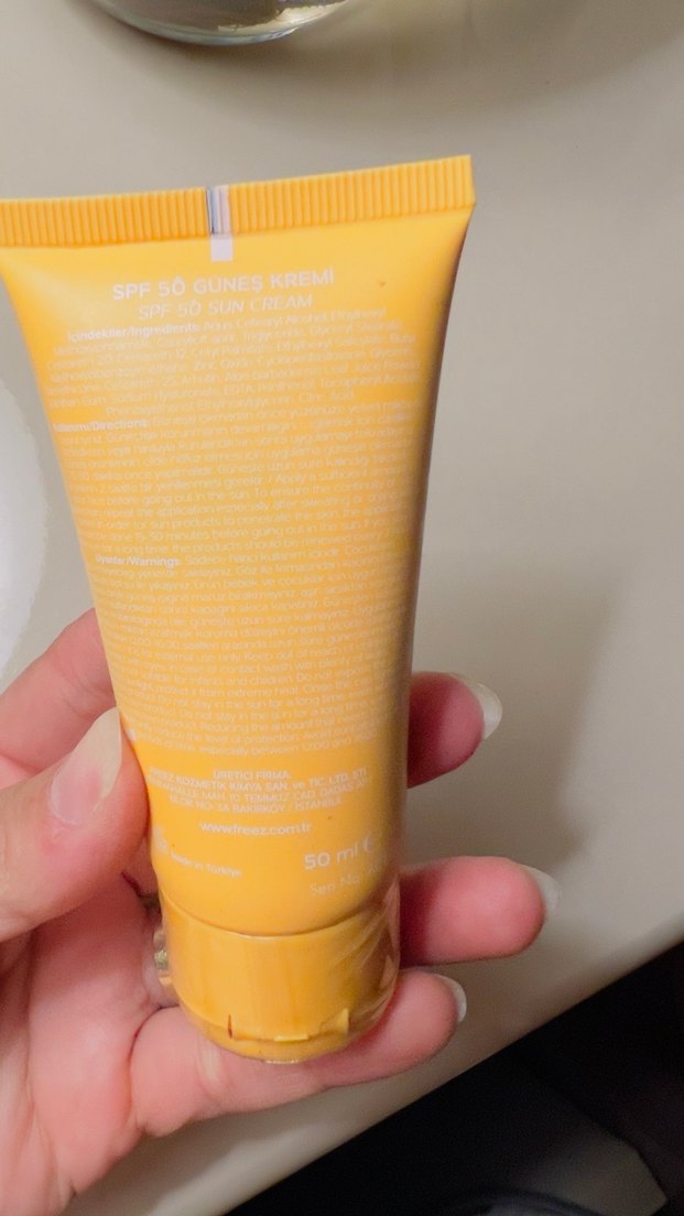 SPF 50 Güneş Kremi Aloe Vera İçerikli - Görsel 2