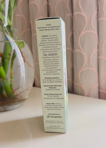 VOOP Multivitamin Multimineral 150 ml Çocuk Şurubu - Görsel 3
