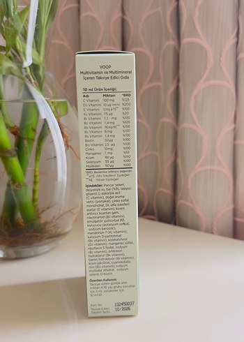 VOOP Multivitamin Multimineral 150 ml Çocuk Şurubu - Görsel 2