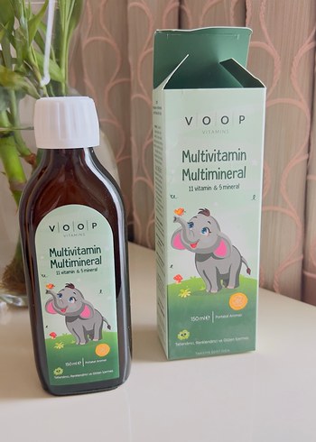 VOOP Multivitamin Multimineral 150 ml Çocuk Şurubu - Görsel 4