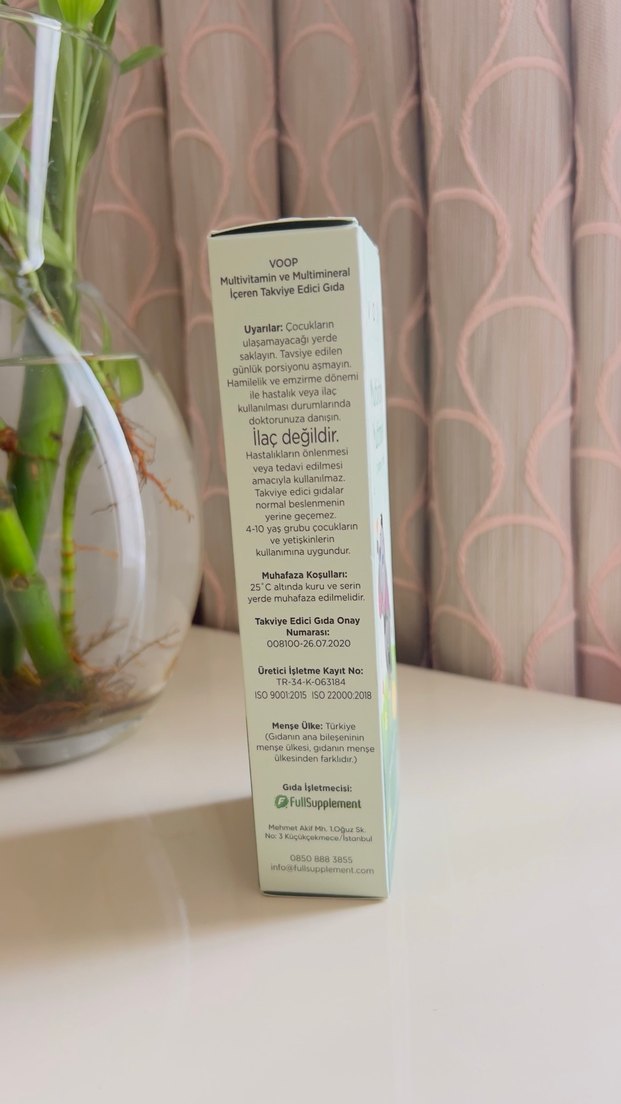 VOOP Multivitamin Multimineral 150 ml Çocuk Şurubu - Görsel 3