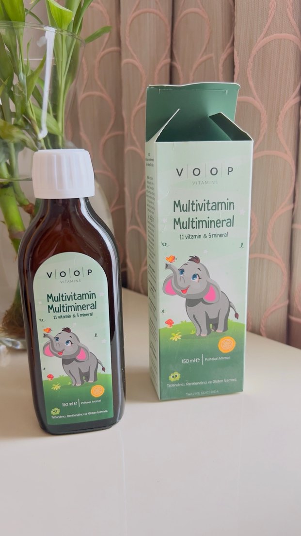 VOOP Multivitamin Multimineral 150 ml Çocuk Şurubu - Görsel 4