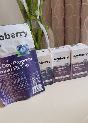 Aroberry Prebiyotik & Aronia Tabletleri 40'lı - Görsel 2