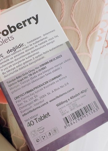 Aroberry Prebiyotik & Aronia Tabletleri 40'lı - Görsel 4