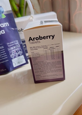 Aroberry Prebiyotik & Aronia Tabletleri 40'lı - Görsel 3
