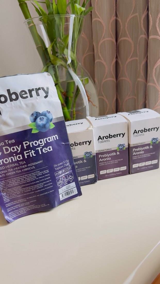 Aroberry Prebiyotik & Aronia Tabletleri 40'lı - Görsel 2