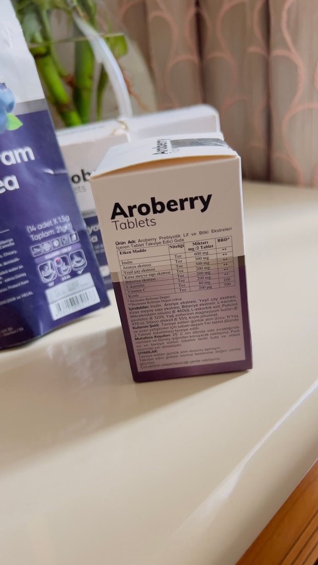 Aroberry Prebiyotik & Aronia Tabletleri 40'lı - Görsel 3