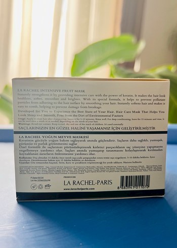 LA RACHEL Keratin Kompleksli Saç Bakım Maskesi - Görsel 2